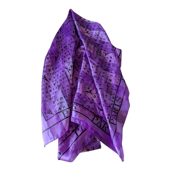 Purple Paris Women's Swim Cover-Up/Scarf. - Picture 5 of 9
